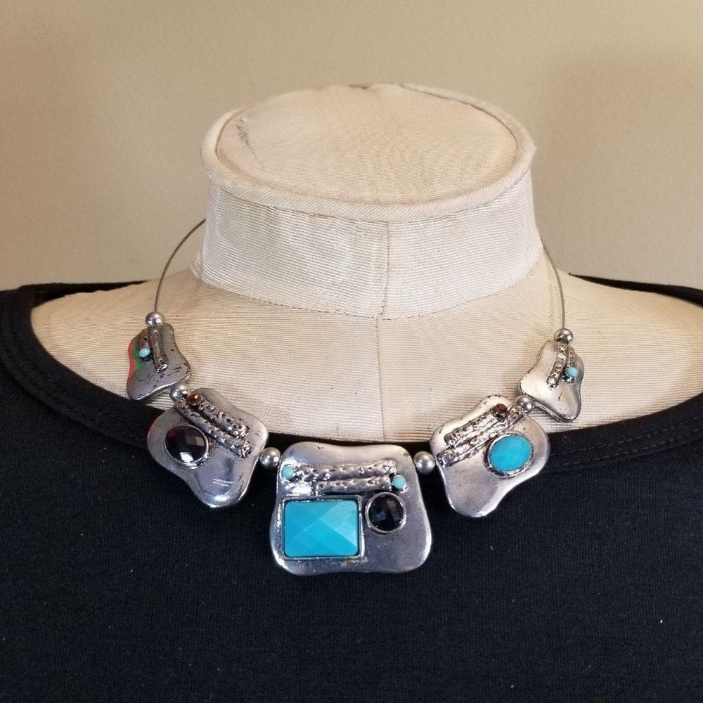Hobo chick new vintage handmade necklace